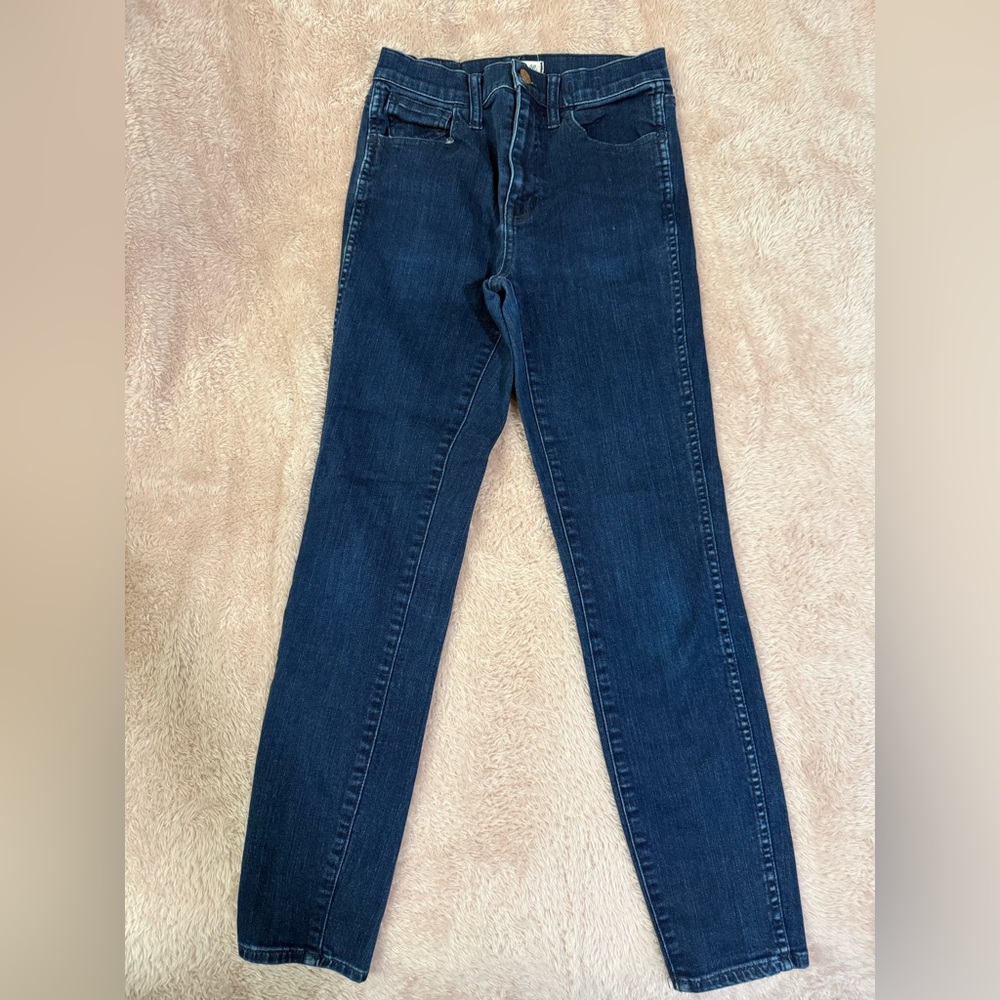 🟢🟢Madewell 10” High Riser Super Skinny Jeans